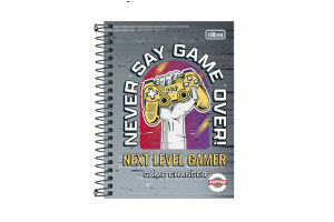 CADERNO ESP CD 140X200 TILIBRA PEPPER 80 FLS